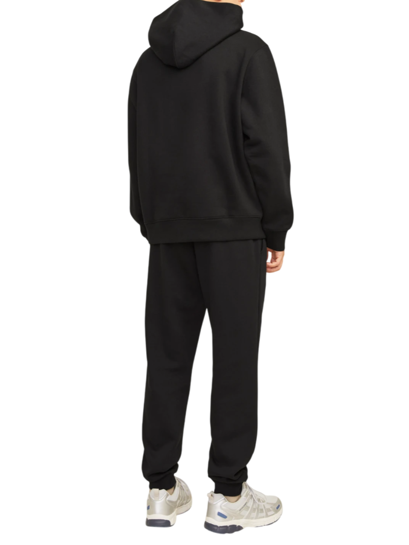 Jack&Jones felpa con cappuccio Jjeurban nero