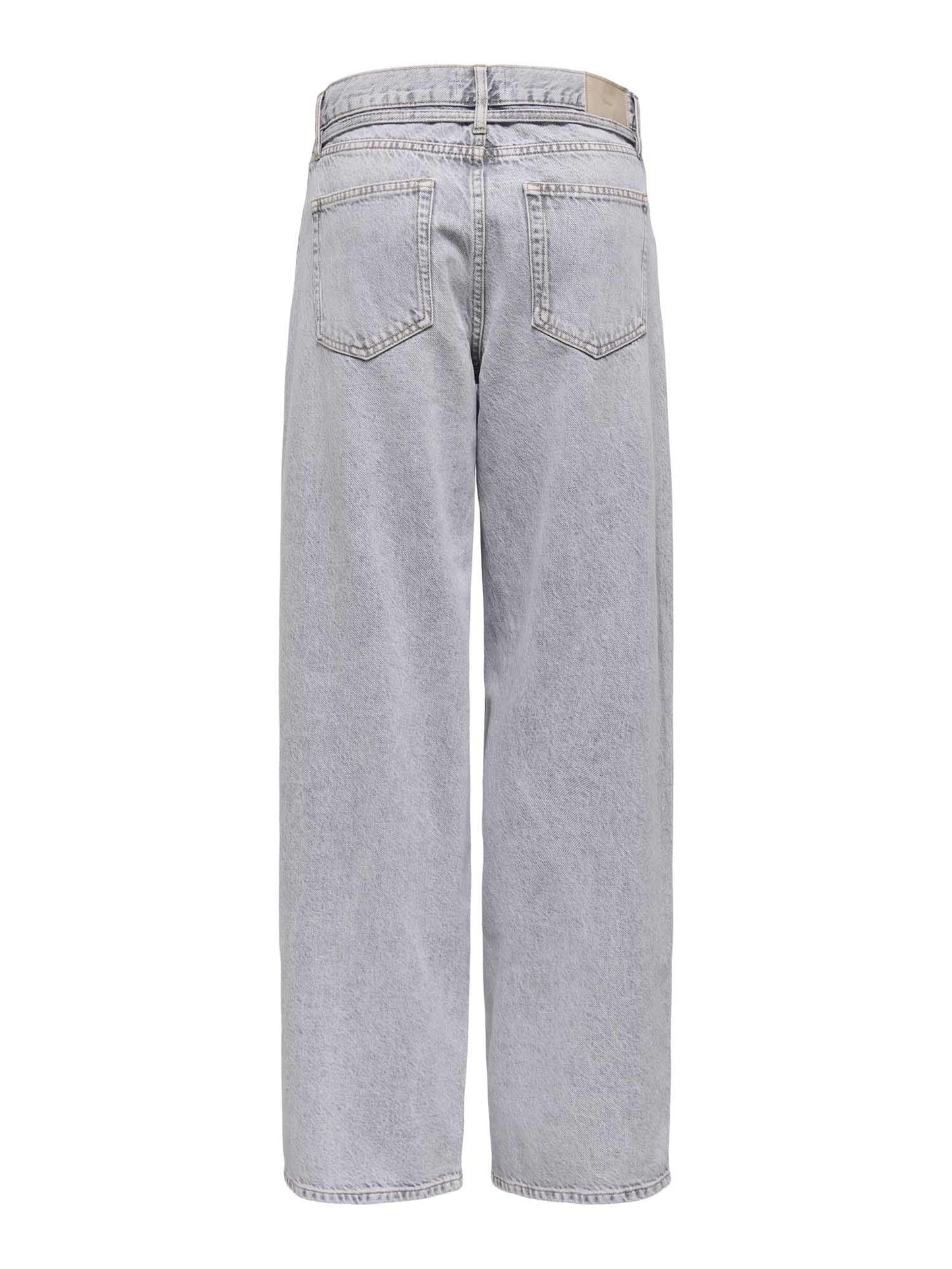 Only jeans gamba larga Gianna lavaggio grigio