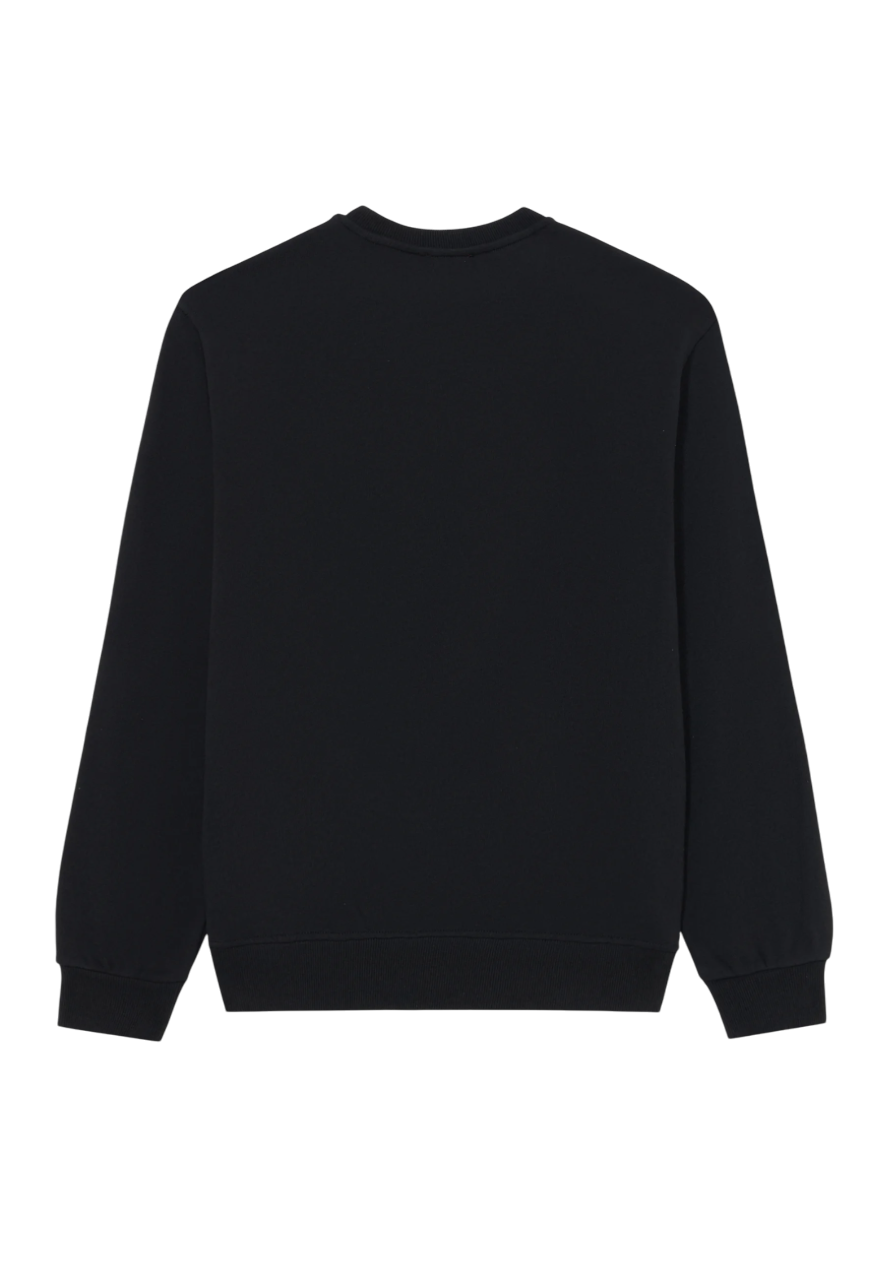 Diesel felpa Sbonnie con maxi logo nero