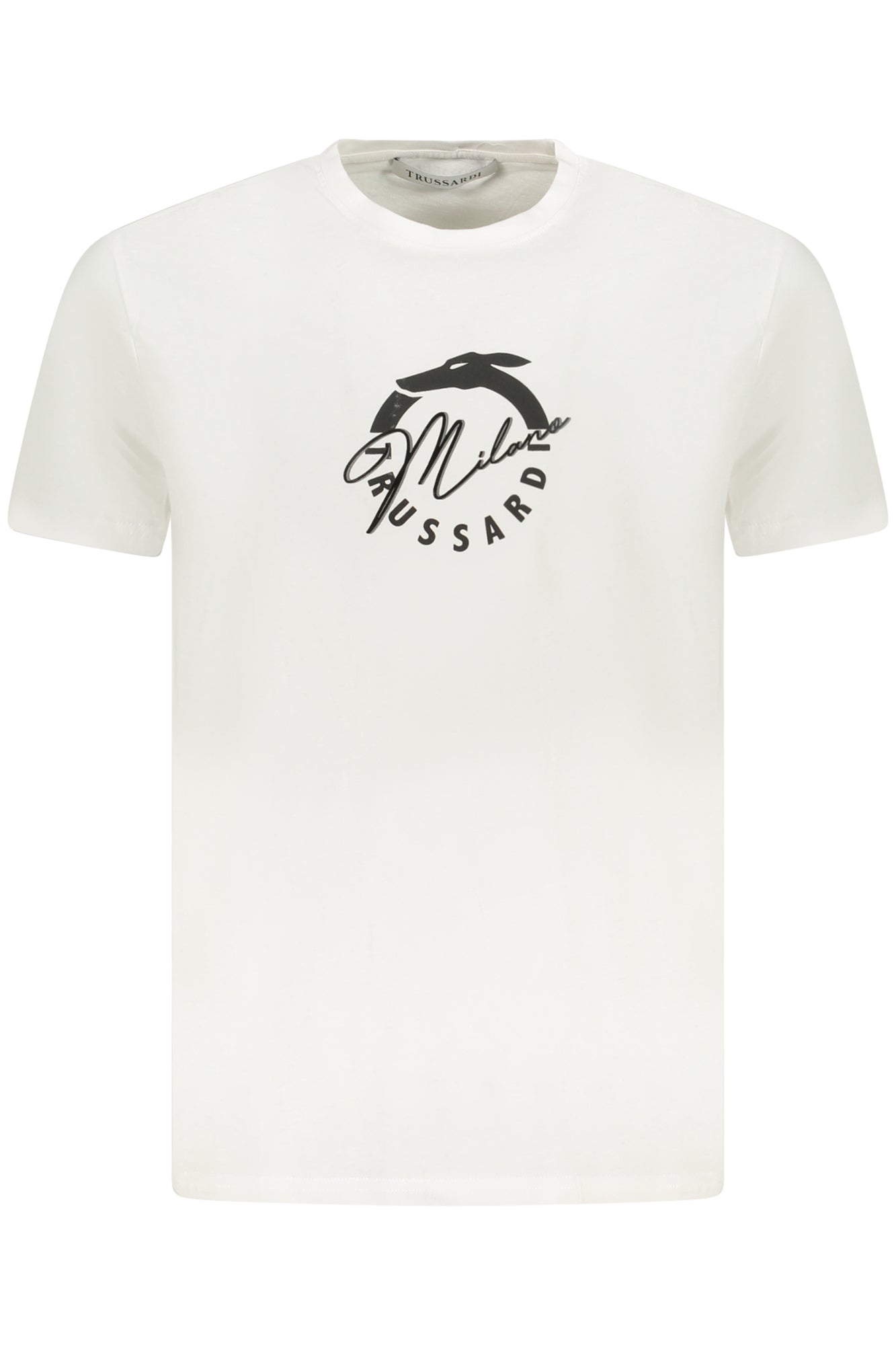 TRUSSARDI T-SHIRT MANICHE CORTE UOMO BIANCO