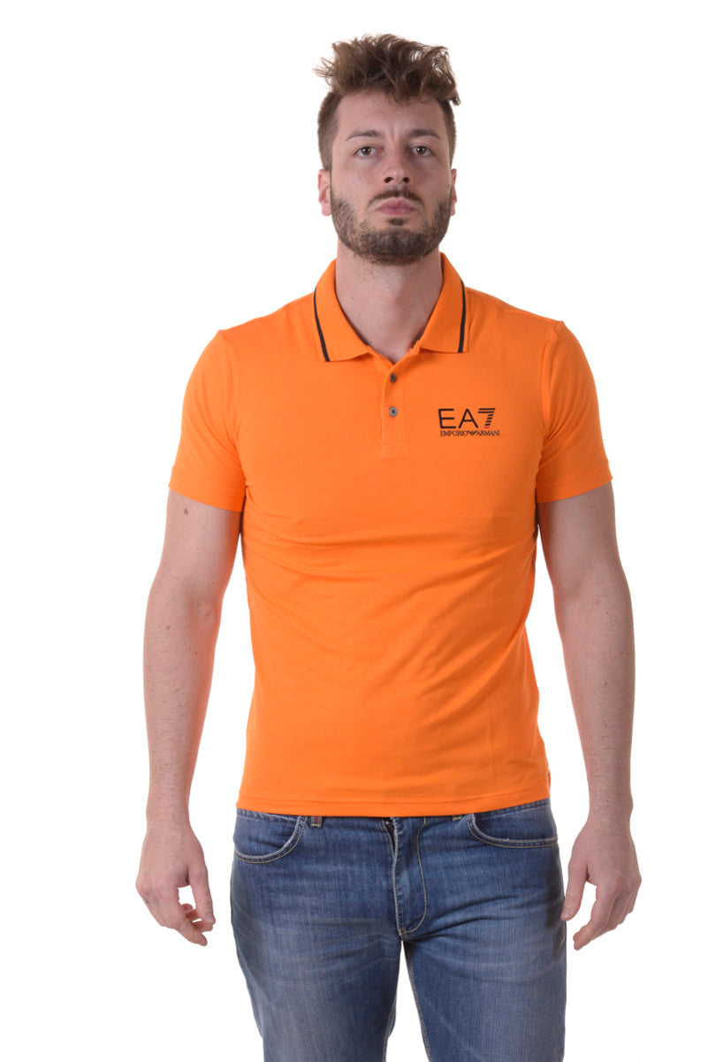 Polo Arancione EA7 Emporio Armani - mem39