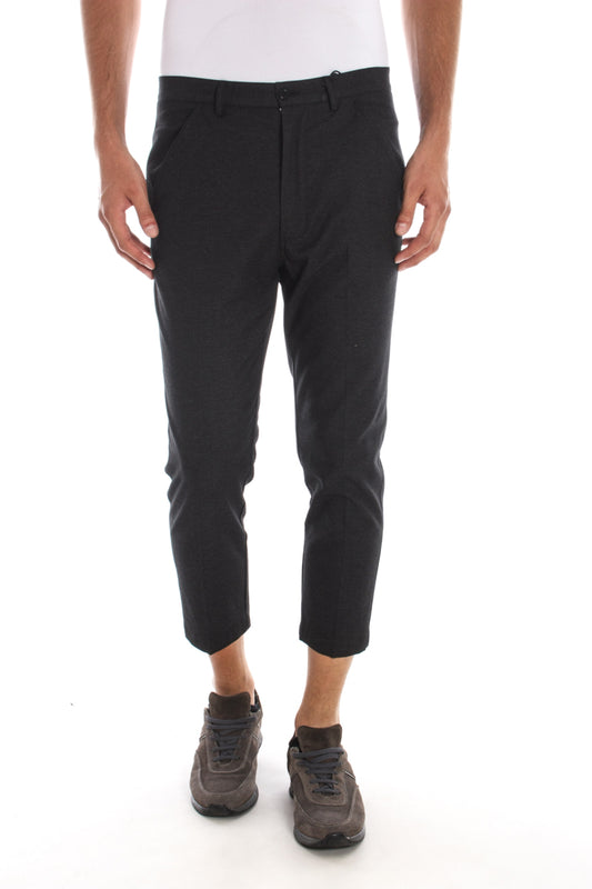 Pantaloni Daniele Alessandrini Nero Comfort e Stile - mem39