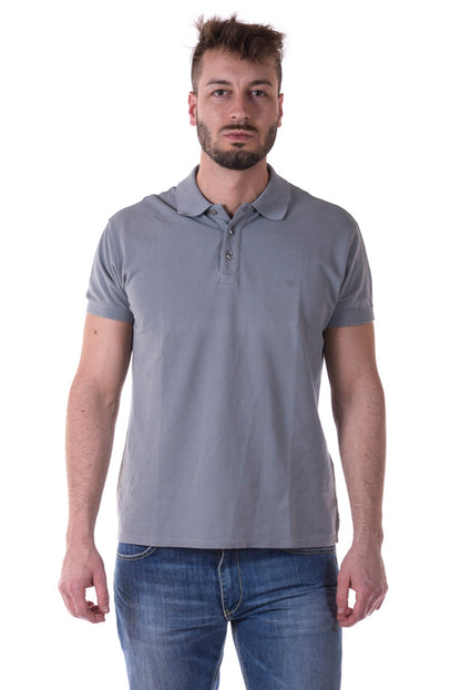 Polo Armani Jeans AJ S Blu, Cotone di Alta Qualità - mem39