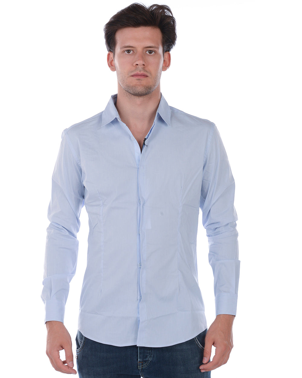 Camicia Eleganza Azzurra Daniele Alessandrini - mem39