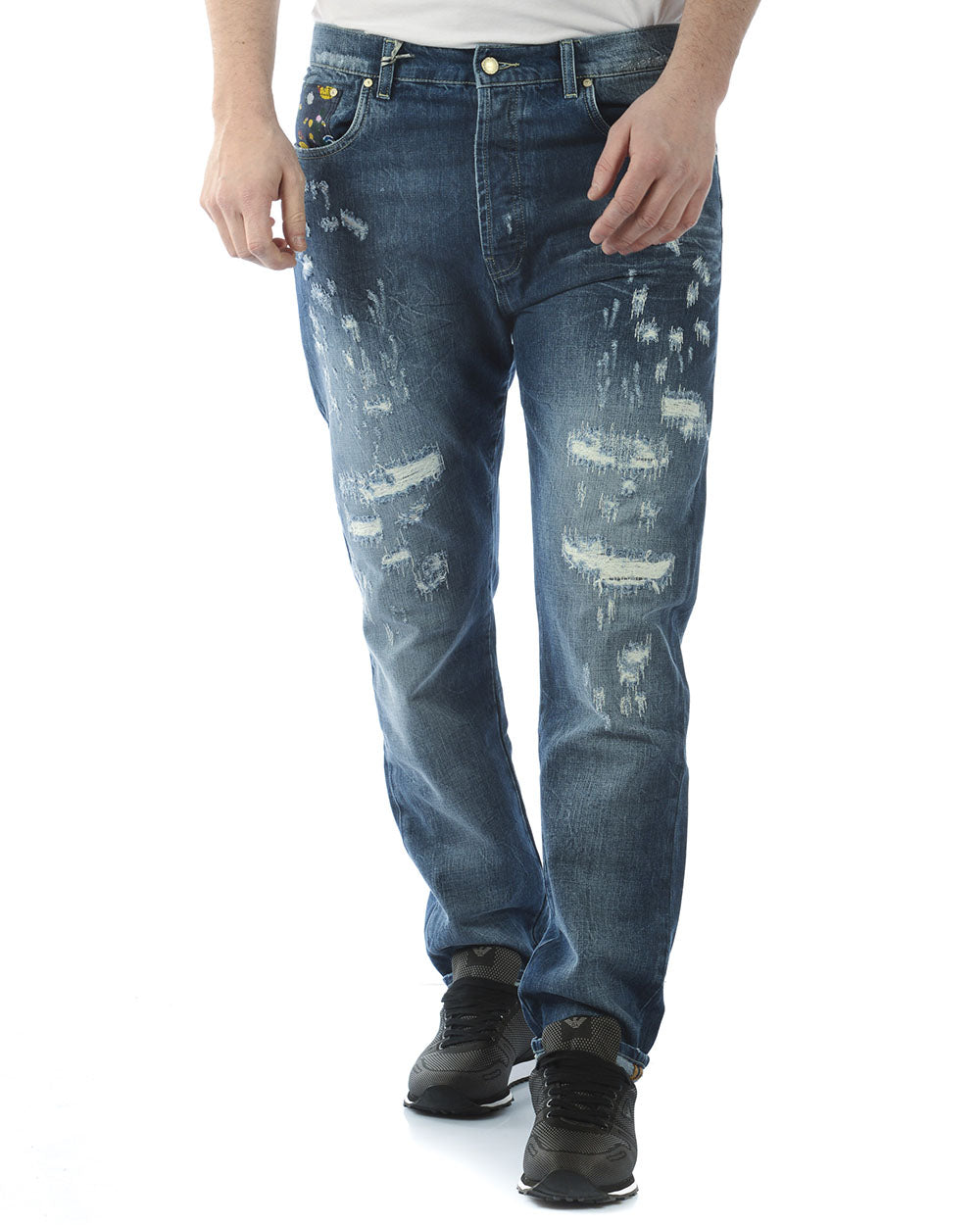 Jeans Daniele Alessandrini Denim M - mem39