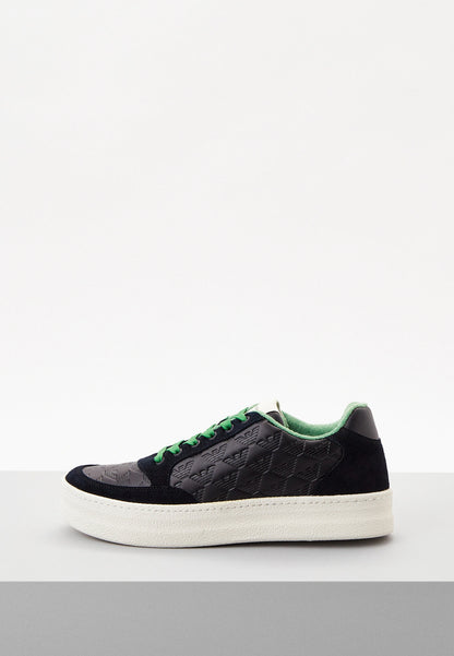 Sneakers Emporio Armani Pelle Nera 39,5 - mem39