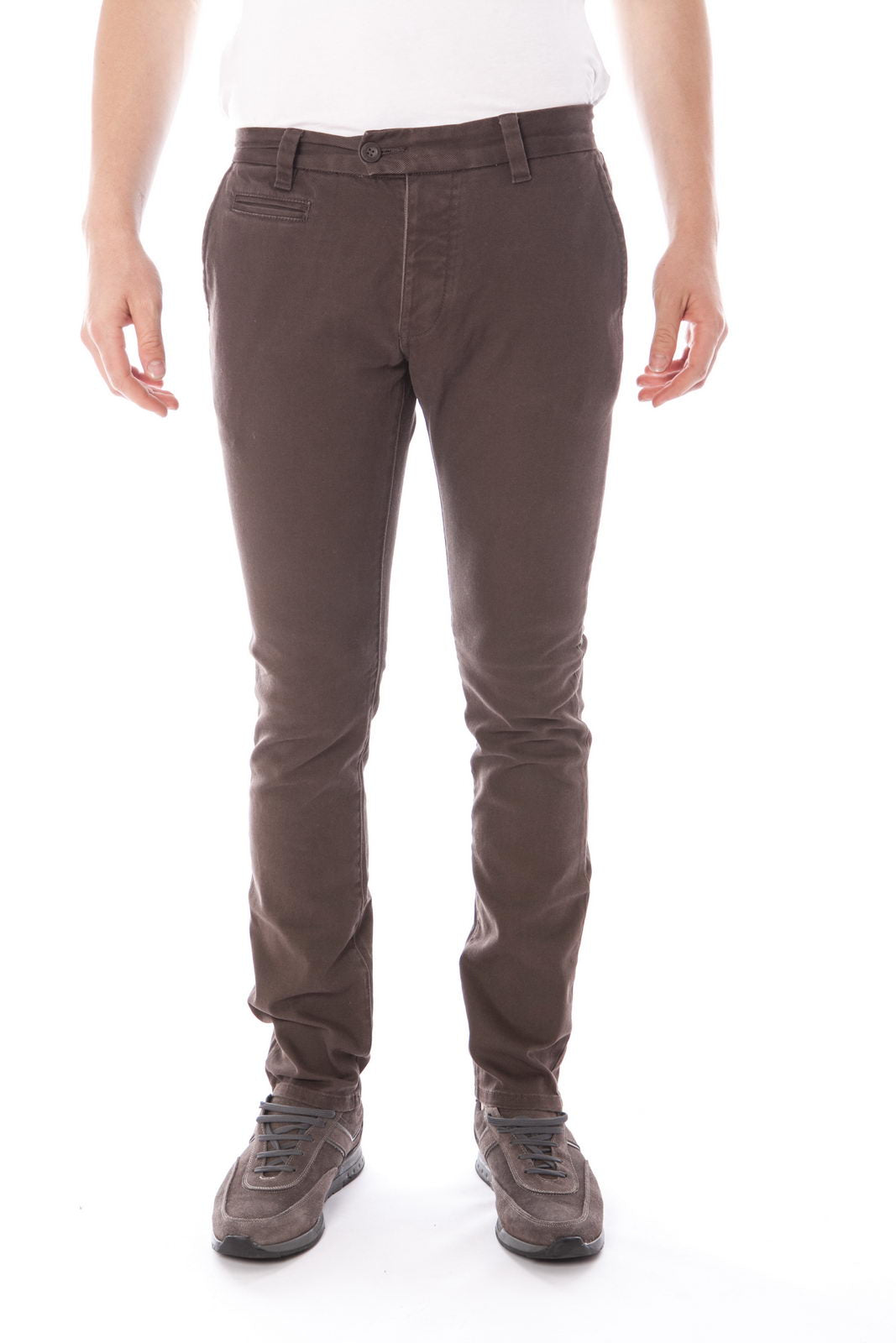 Pantaloni Armani Jeans Marrone M - Cotone Elastan - mem39