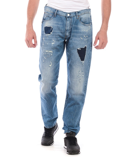 Jeans Daniele Alessandrini Blu Denim 38 Denim M - mem39