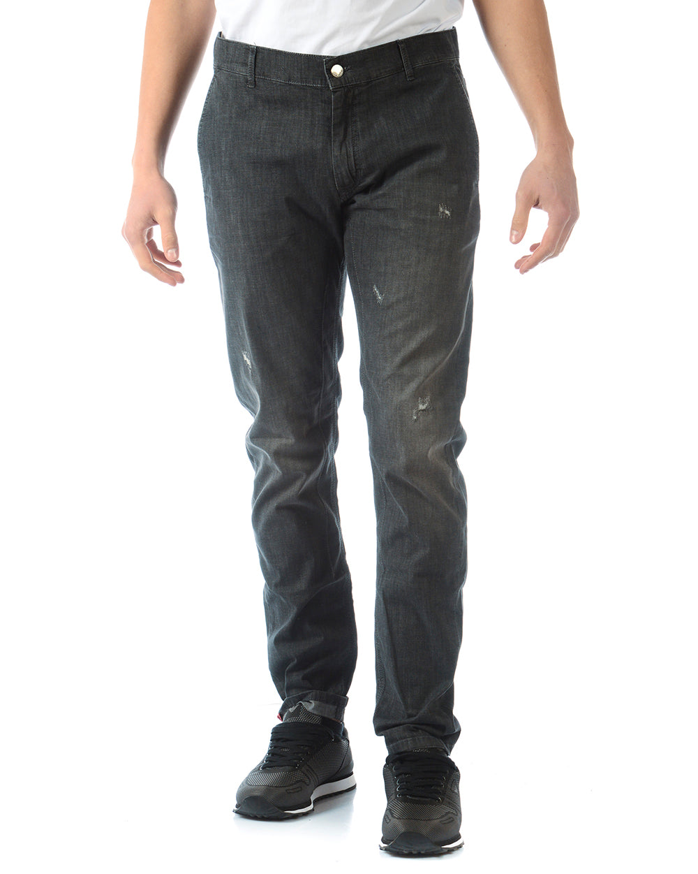 Jeans Nero Daniele Alessandrini - mem39