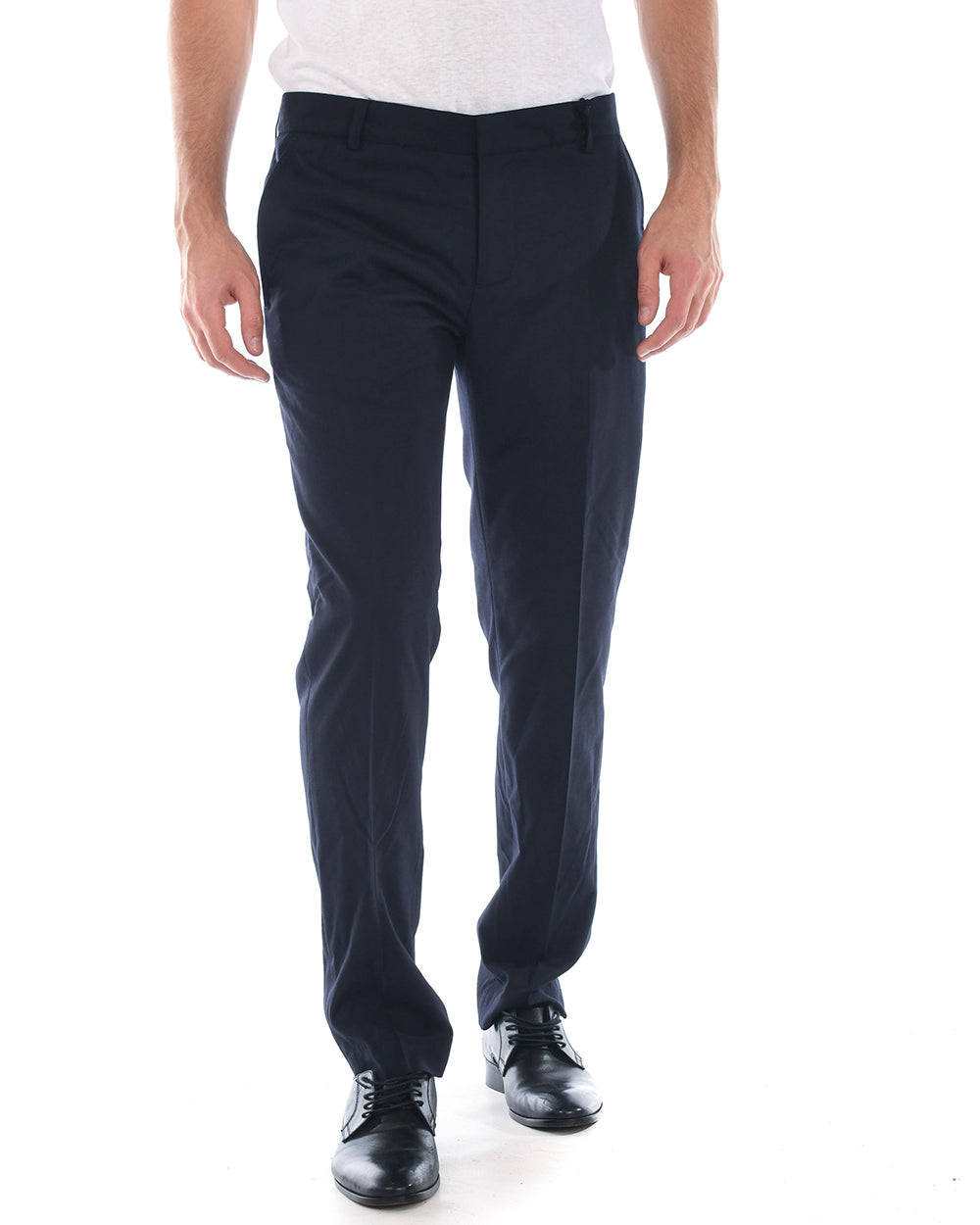 Pantaloni Blu Scuro Daniele Alessandrini - mem39