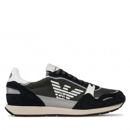 Sneakers Emporio Armani Blu Verde Poliestere 39,5 - mem39