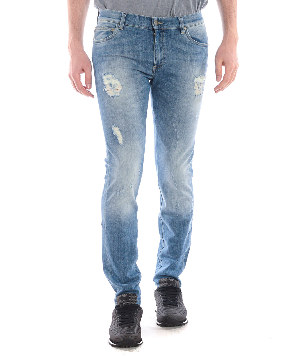 Jeans Daniele Alessandrini 33 Denim Cotone & Elastan - mem39