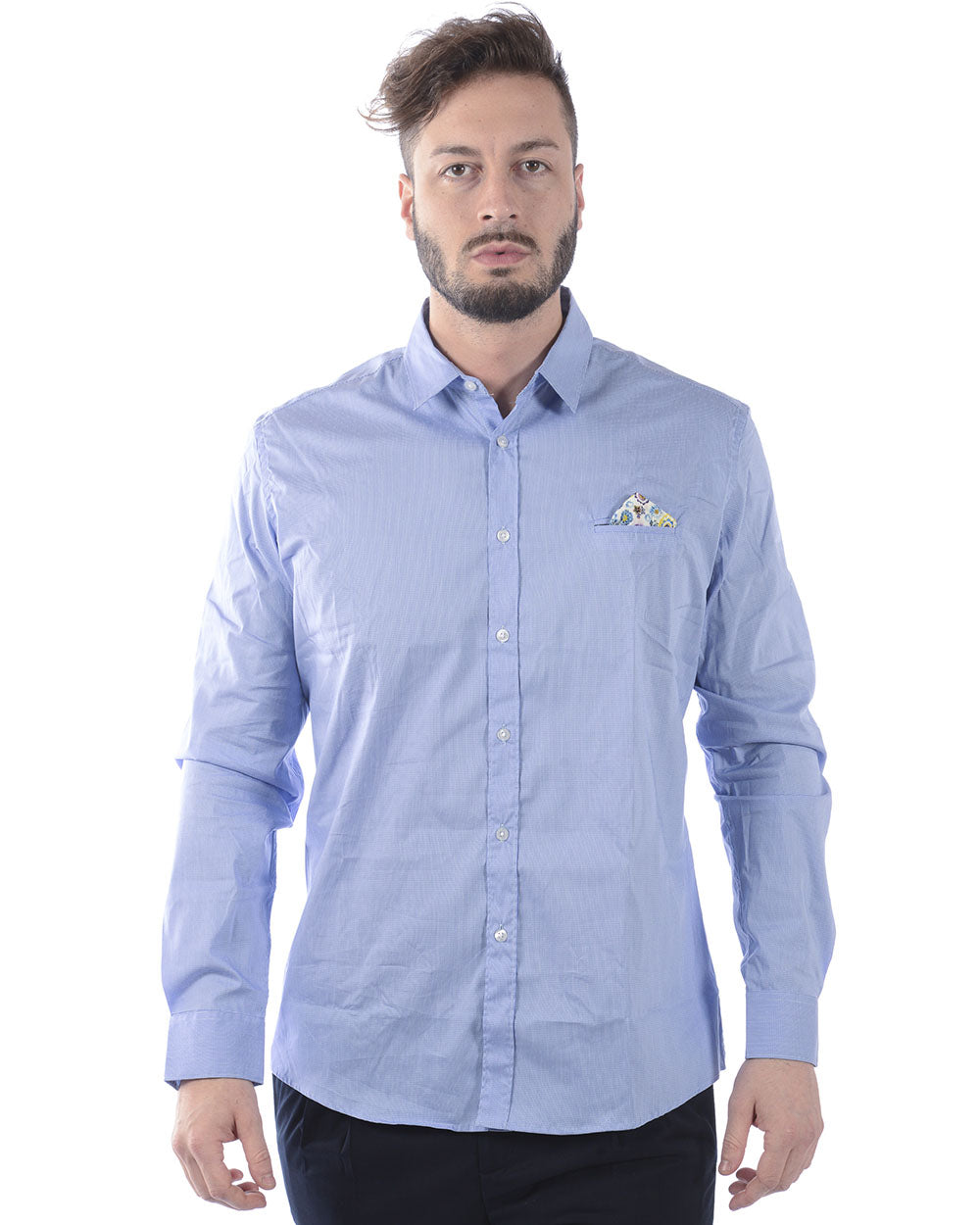 Camicia Daniele Alessandrini 39 - Eleganza Sofisticata - mem39