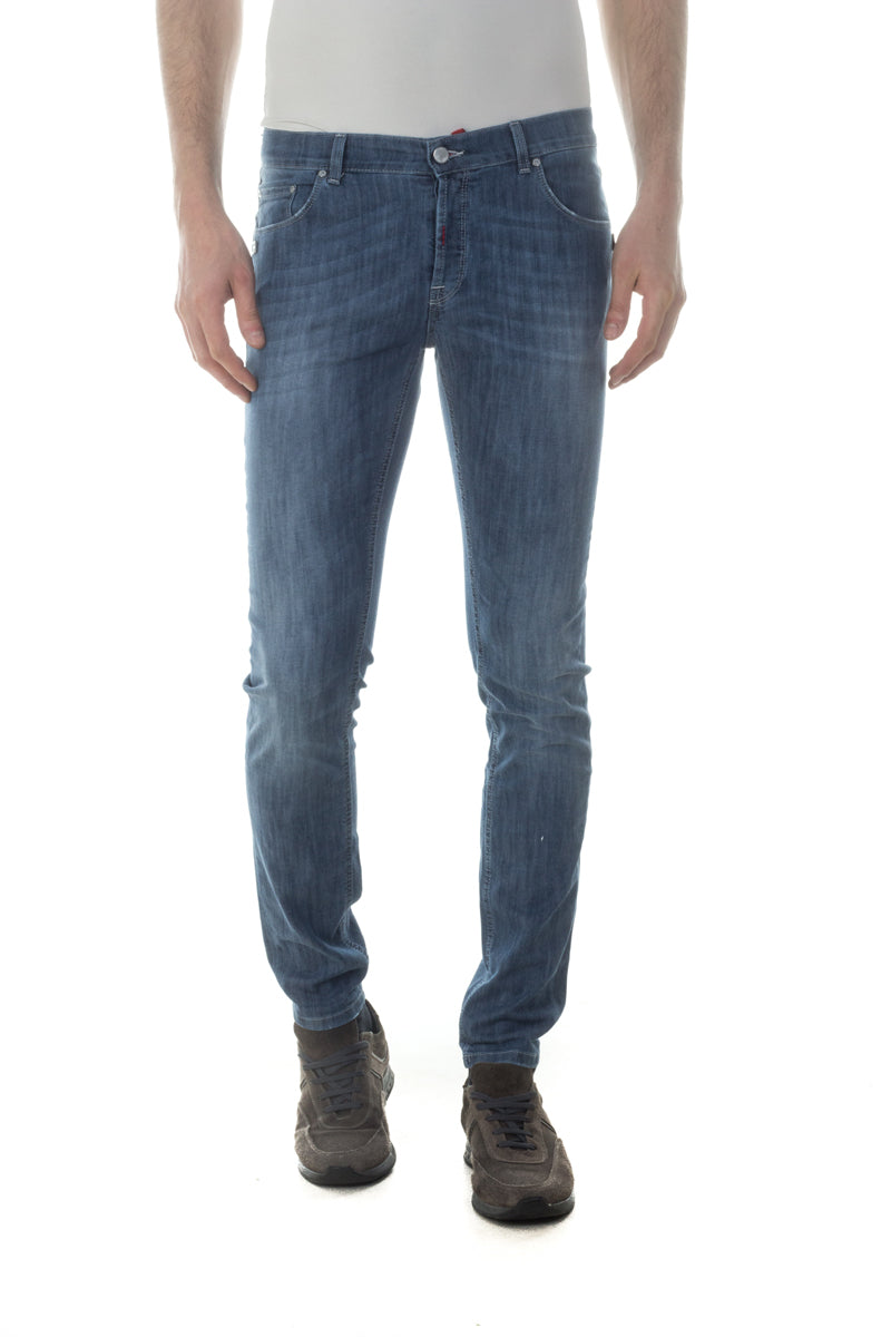 Jeans Daniele Alessandrini Grigio M - mem39