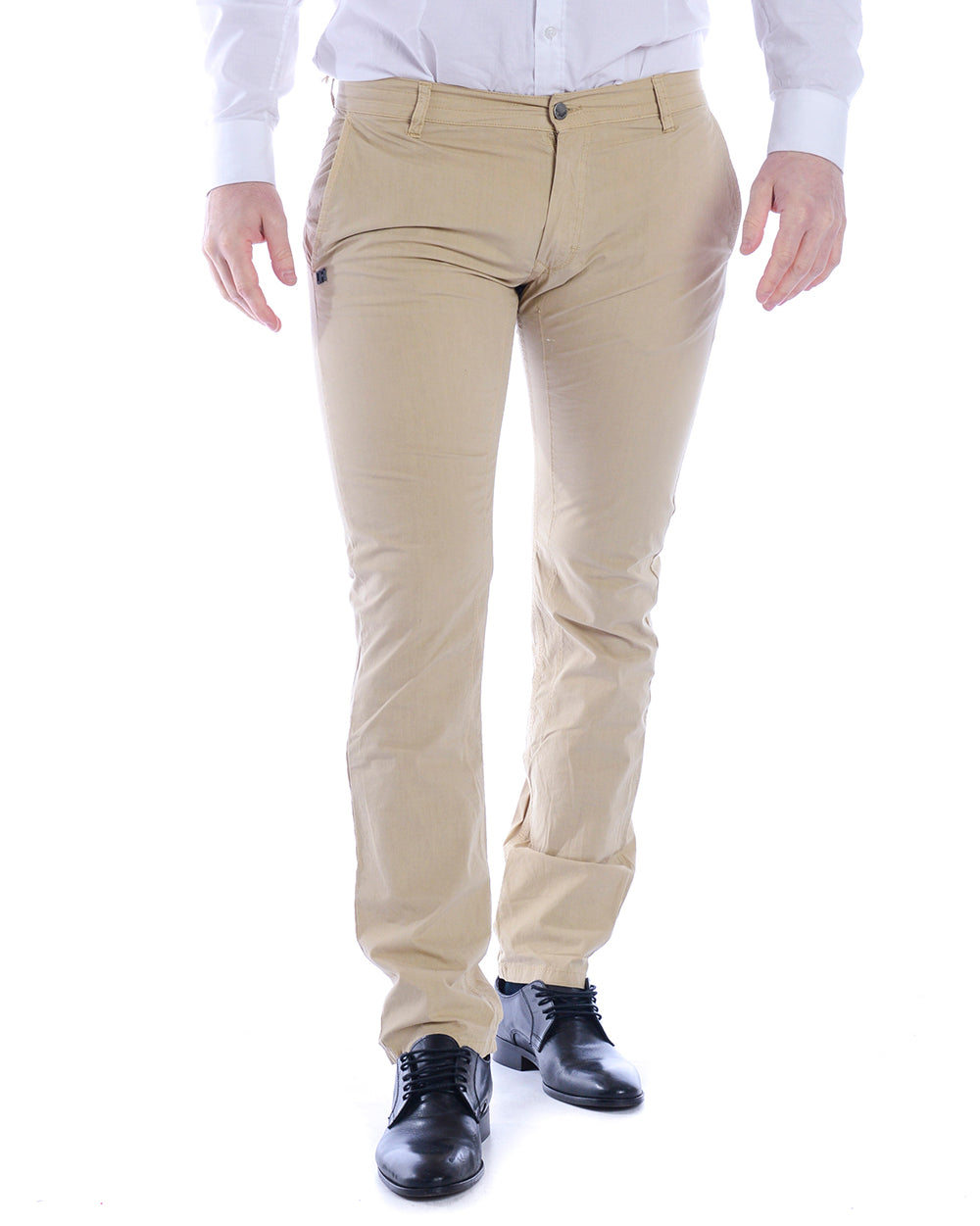 Pantaloni Eleganti Daniele Alessandrini Grigio M - mem39