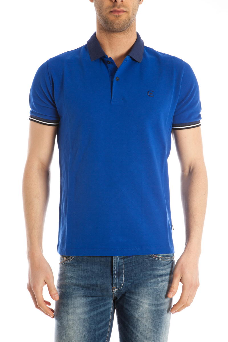 Polo Cerruti Blu 3XL con Colletto Staccabile - mem39