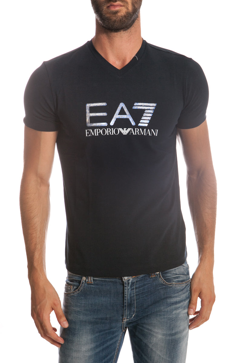 T-shirt Emporio Armani EA7 XL Bianco Scuro - mem39