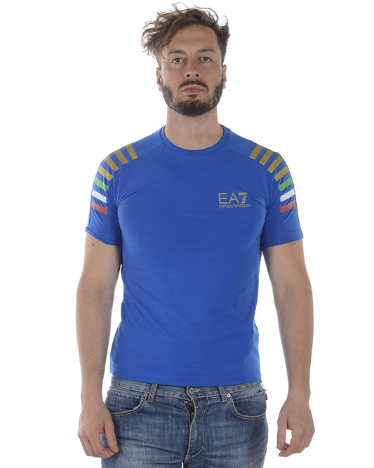 T-shirt Emporio Armani EA7 XL Blu Chiaro - mem39