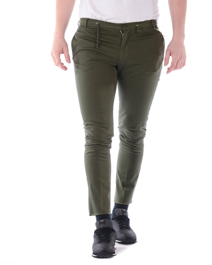 Pantaloni Eleganti Beige Daniele Alessandrini - mem39