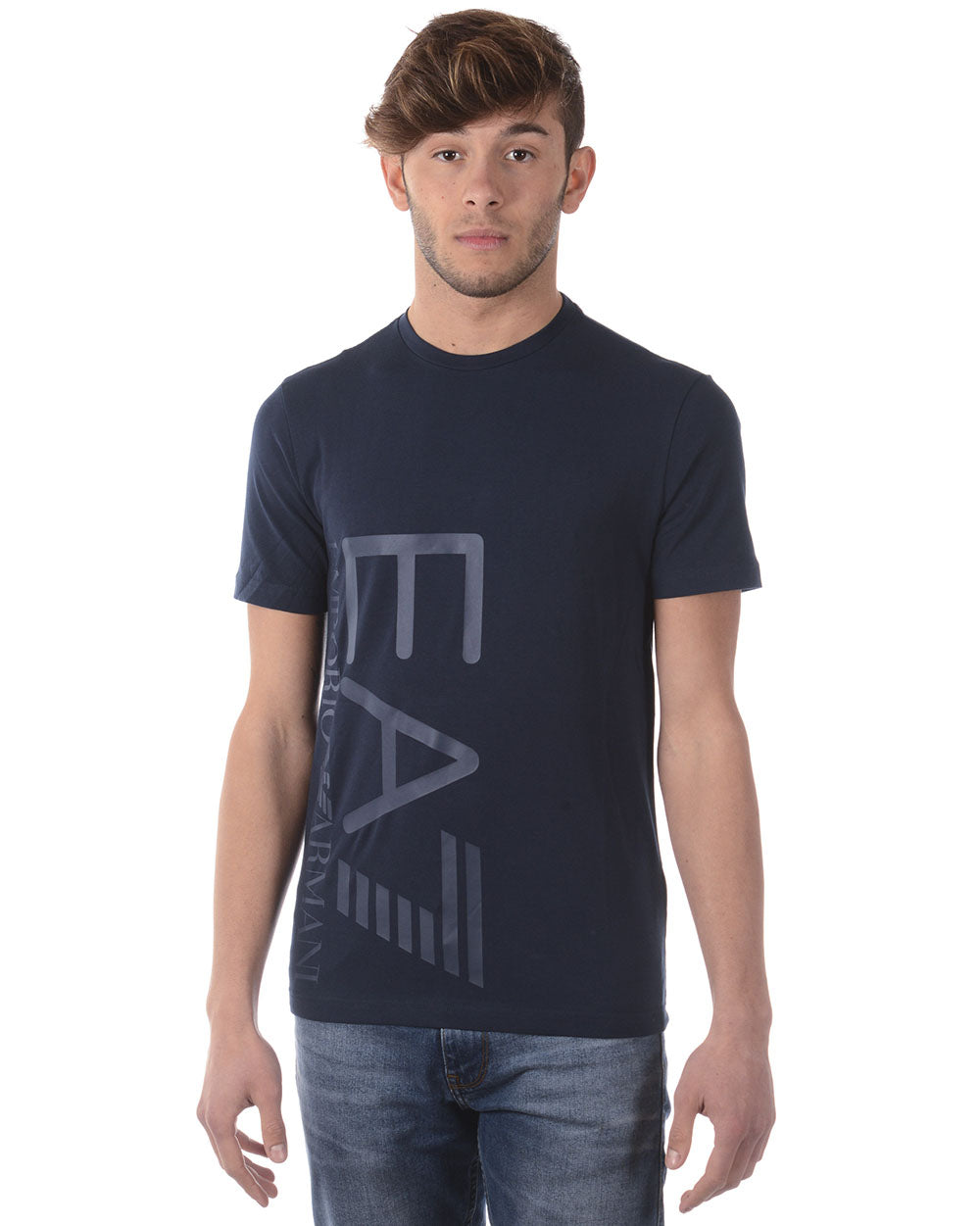 T-shirt Emporio Armani EA7 in Cotone ed Elastan - mem39