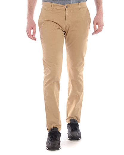 Pantaloni Daniele Alessandrini Beige Taglia 38 - mem39