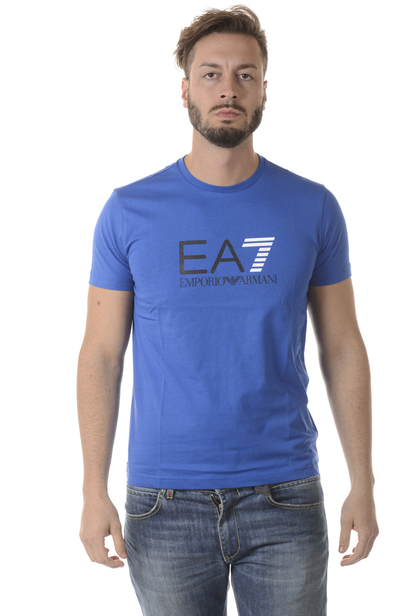 Maglietta Blu Scuro EA7 Emporio Armani - mem39