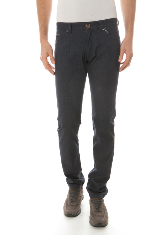 Pantaloni Slim Fit Blu Armani Collezioni - mem39