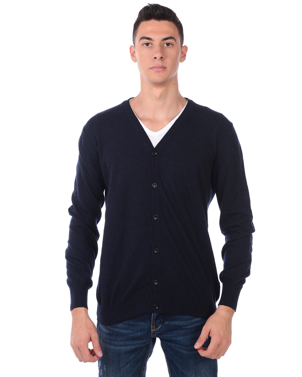 Cardigan Blu Inverno - Daniele Alessandrini - mem39