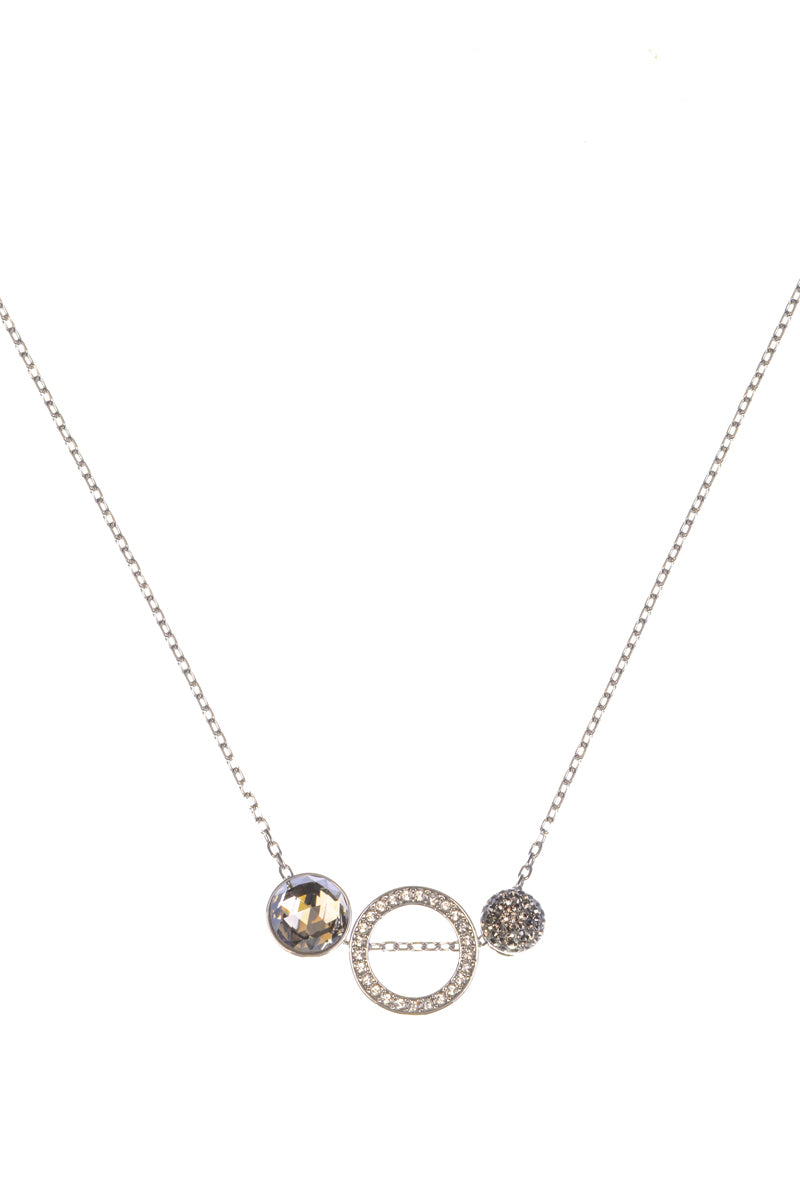 Collana Eleganza Brillante Argento Swarovski by M Versatile - mem39