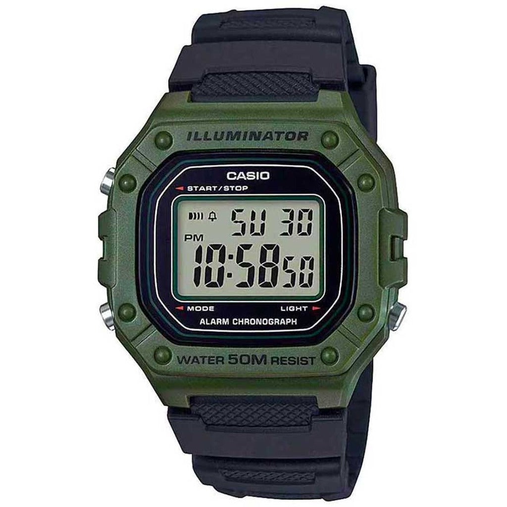 Casio - W-218H-3A - mem39