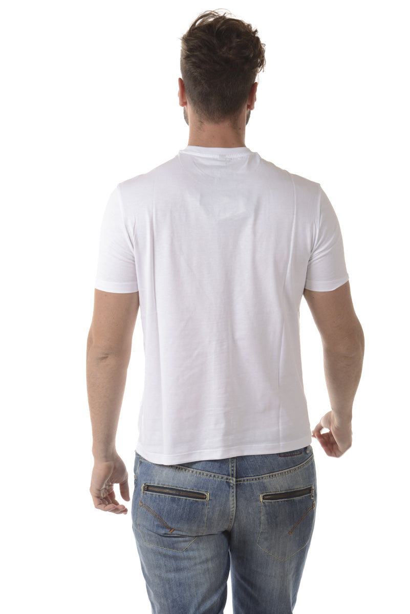 Maglietta con Logo Armani Jeans - XXL Bianco - mem39