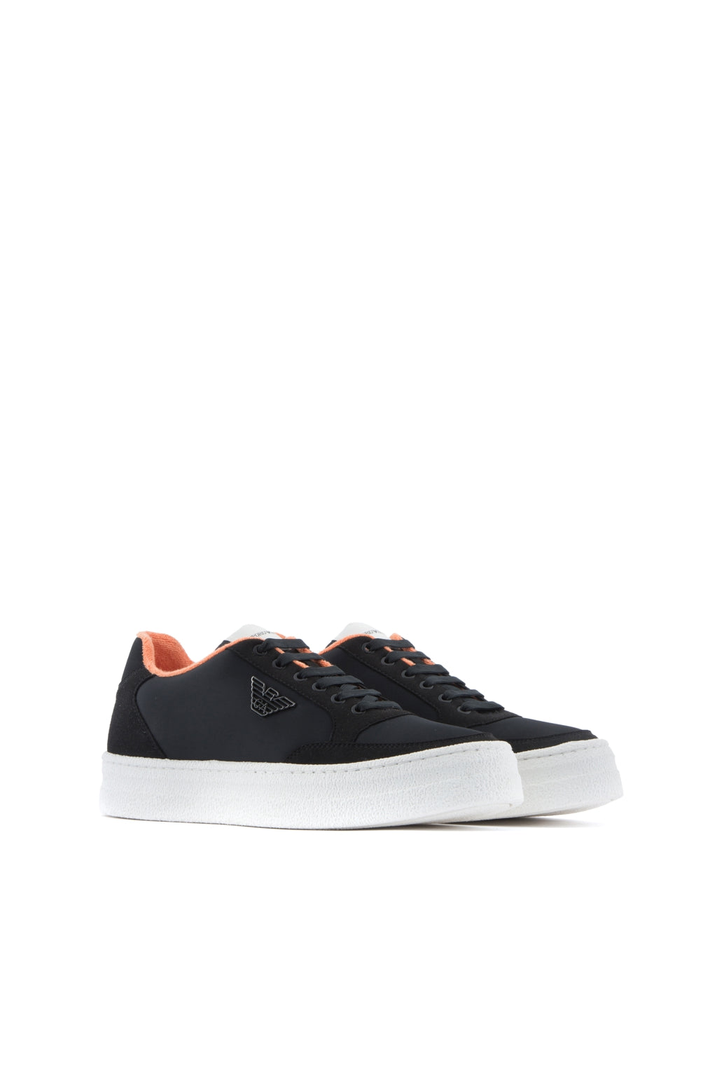 Sneakers Emporio Armani Pelle Nera 39,5 - mem39