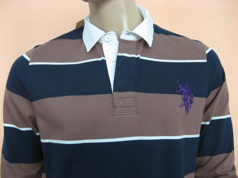 Polo U.S. Polo Manica Lunga Cotone Elegante - mem39