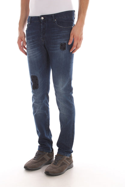 Jeans Daniele Alessandrini Grigi Taglia 32 - mem39