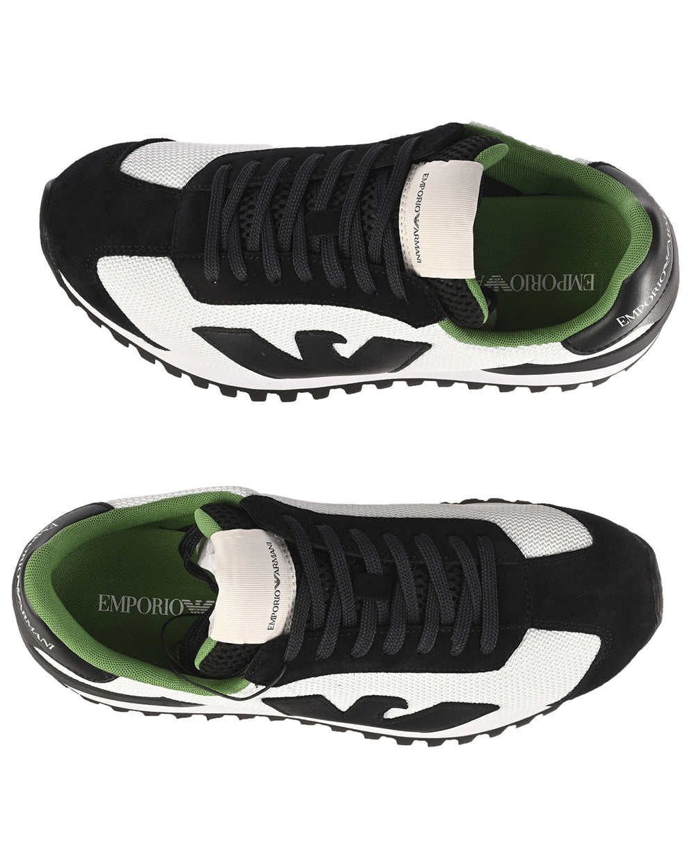 Sneakers Donna Emporio Armani Bianco e Nero - mem39