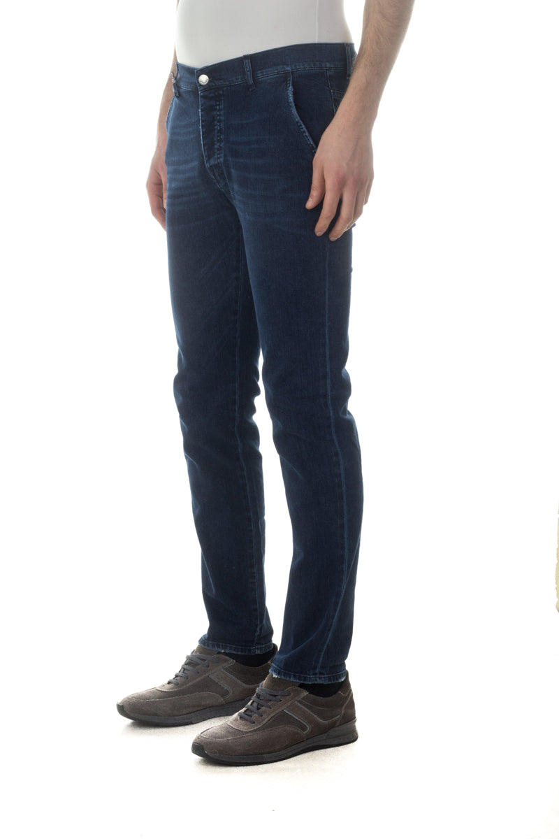 Jeans Daniele Alessandrini 38 in Denim di Cotone ed Elastan - mem39