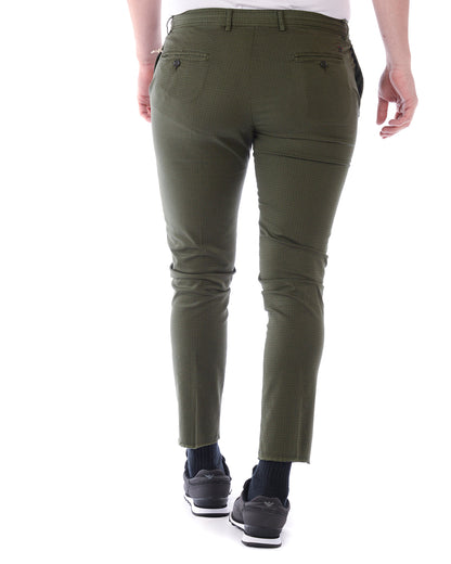 Pantaloni Verde Militare Daniele Alessandrini - mem39