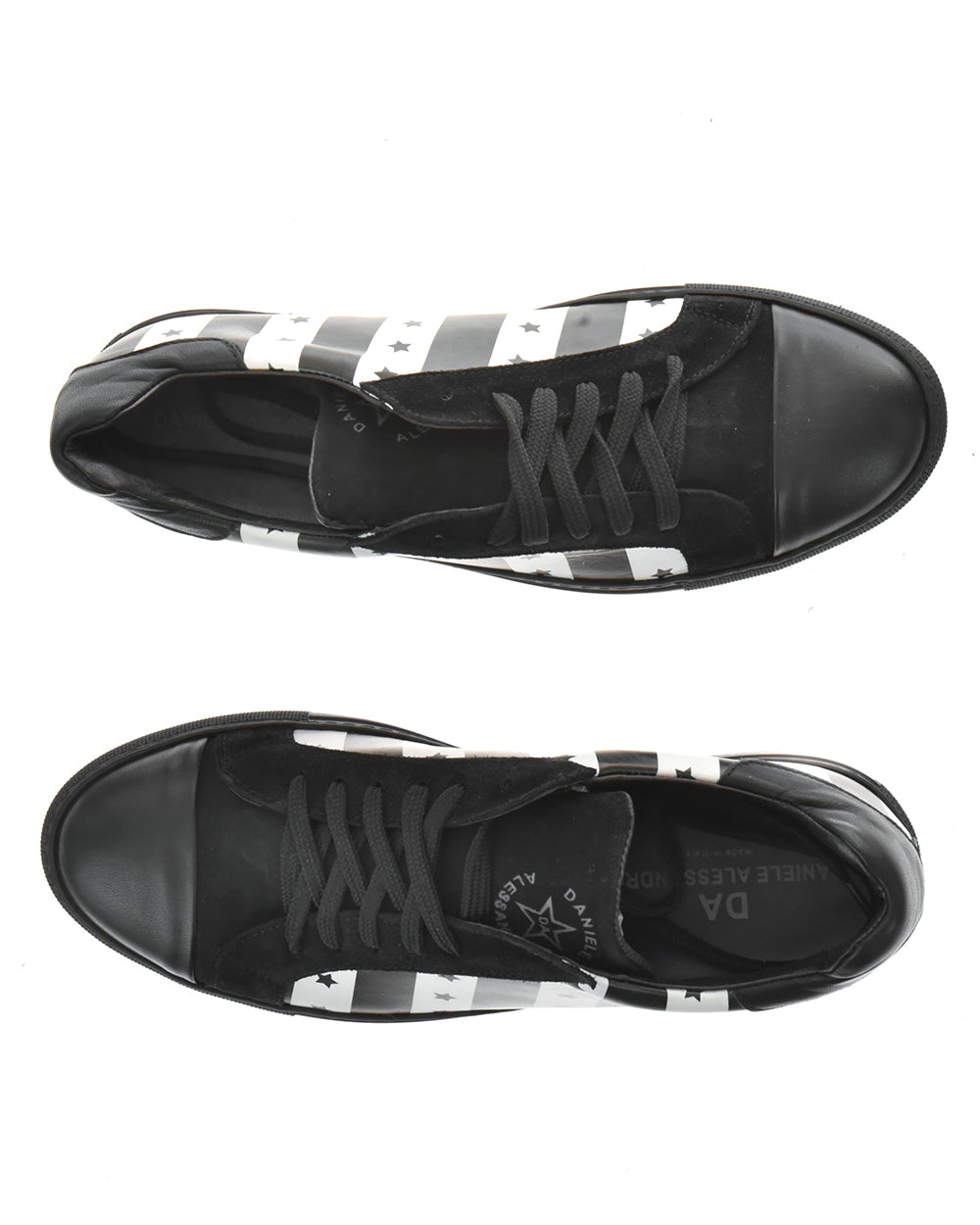 Sneakers in Pelle Nera - Daniele Alessandrini - mem39