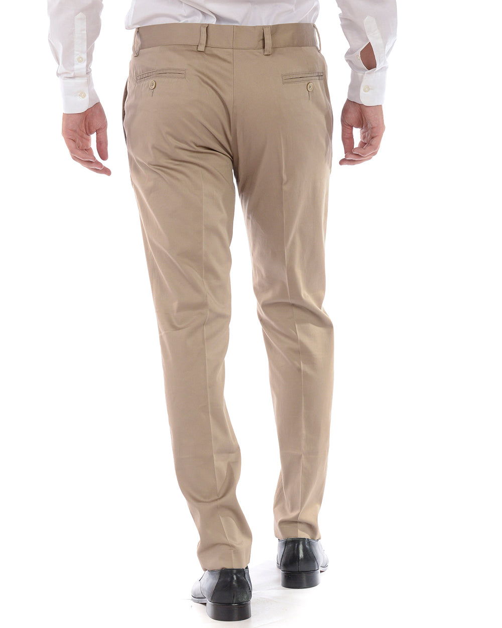 Pantaloni Beige Scuro Daniele Alessandrini - mem39