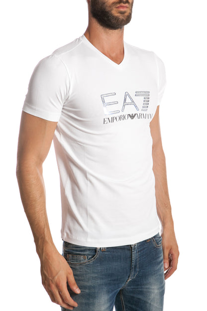 T-shirt Emporio Armani EA7 XL Bianco Scuro - mem39