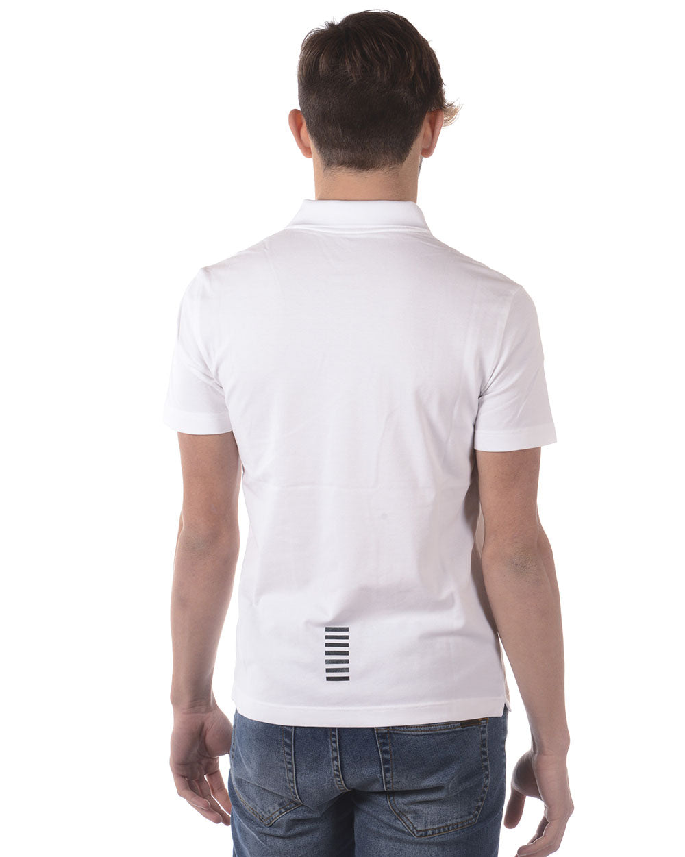 Polo Emporio Armani EA7 Bianco Scuro - mem39