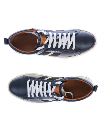 Sneakers Bally Blu in Pelle Taglia 42 - mem39