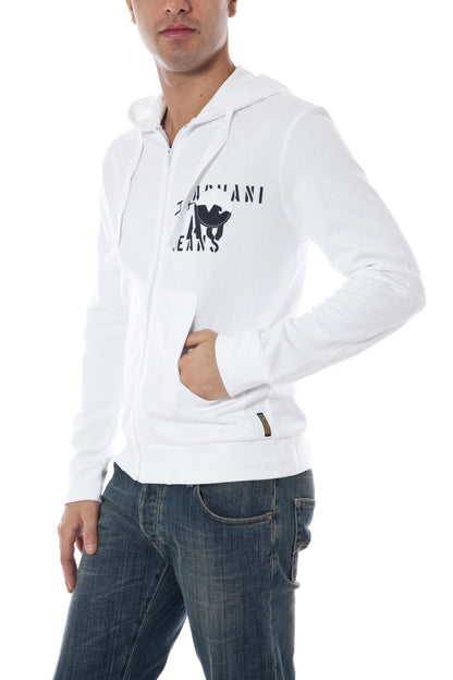 Felpa con Cappuccio Armani Jeans AJ XL Bianco - mem39