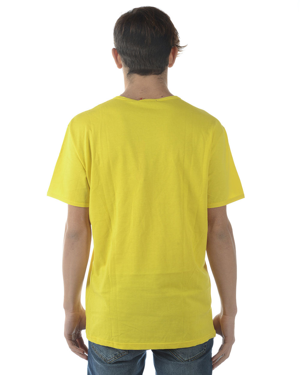 T-shirt XL Giallo Daniele Alessandrini - mem39