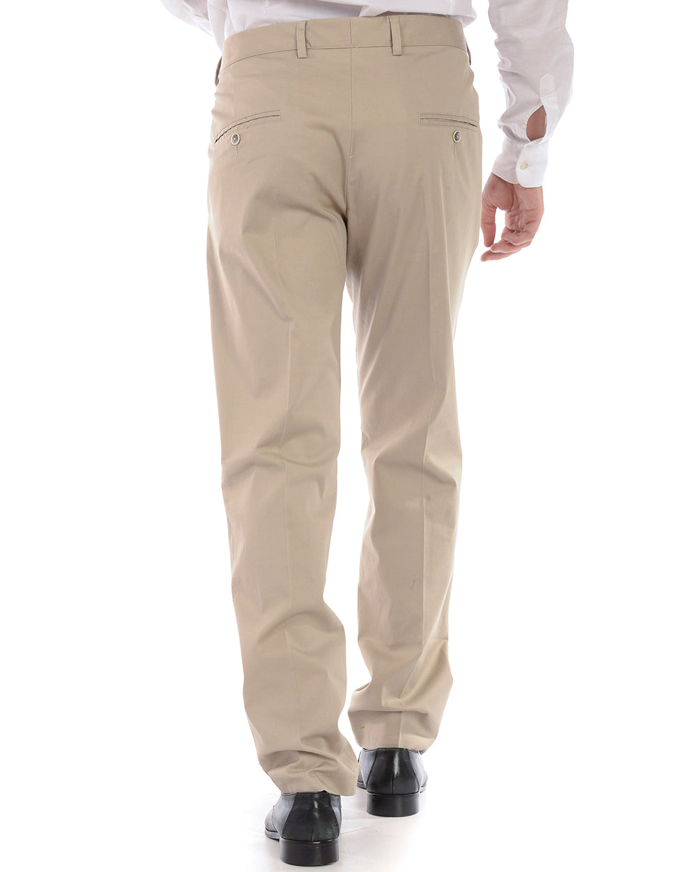 Pantaloni Daniele Alessandrini Beige  Taglia 44 - mem39