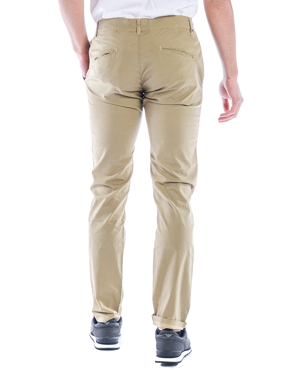 Pantaloni Beige Daniele Alessandrini - mem39