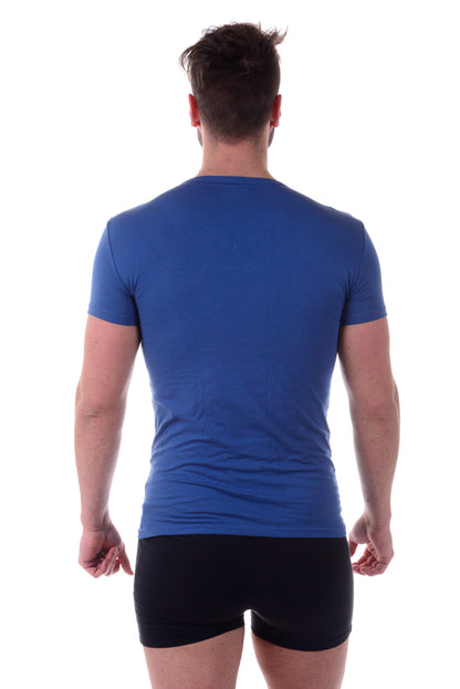 Duo T-shirt Blu Intenso Emporio Armani - mem39