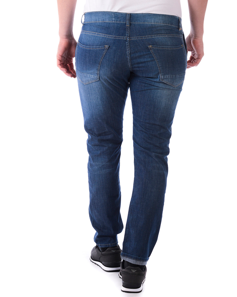 Pantaloni Jeans Daniele Alessandrini Denim M - mem39