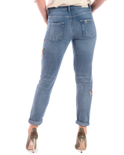 Jeans Rosso Denim Taglio Regular Waist Liu Jo - mem39