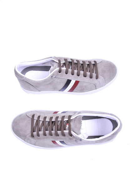 Sneakers Moncler Beige Pelle - Taglia 39 - mem39